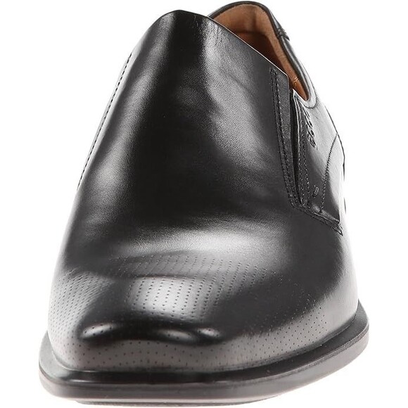 ECCO Men\'s 63161401001 Cairo Black Leather Comfort Slip On Shoe Sz 13-13.5 NEW